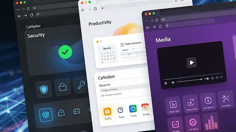 Essential Browser Extensions for Security, Productivity, and Media