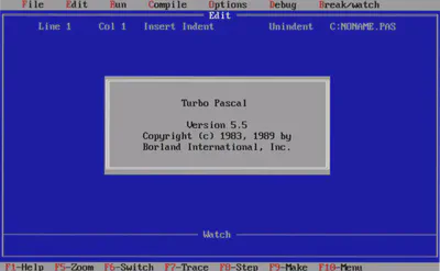 Turbo Pascal 5.5